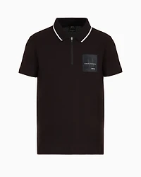 Regular fit polo shirt in ASV organic cotton