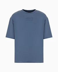 Relaxed fit T-shirt with round neck and logo