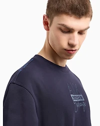 ASV organic cotton crewneck sweatshirt with front print