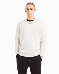 Stretch fabric zip-up hoodie