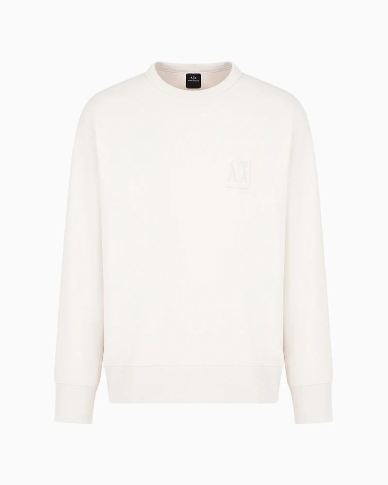 Stretch fabric zip-up hoodie