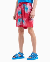 Shorts patterned fabric