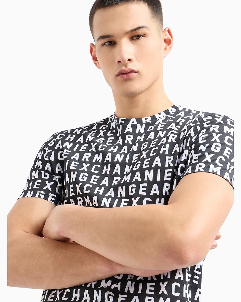 Regular fit T-shirt with logo