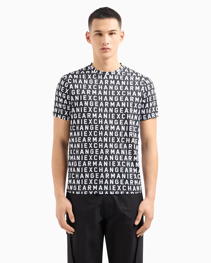 Regular fit T-shirt with logo