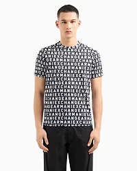 Regular fit T-shirt with logo