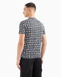 Regular fit T-shirt with logo
