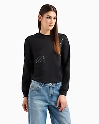 ASV Organic Cotton Monogram Logo Crewneck Sweatshirt