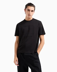 ASV embossed logo heavy cotton T-shirt