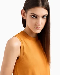 ASV Monogram Patch Recycled Knit Top