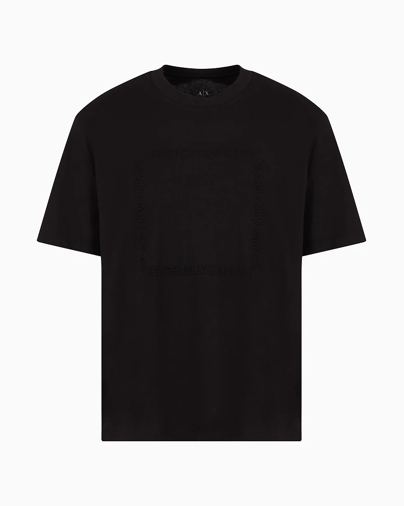 ASV embossed logo heavy cotton T-shirt