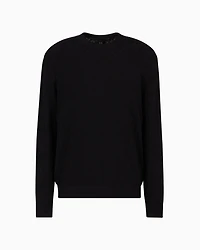 ASV Monogram Jacquard Crewneck Sweater