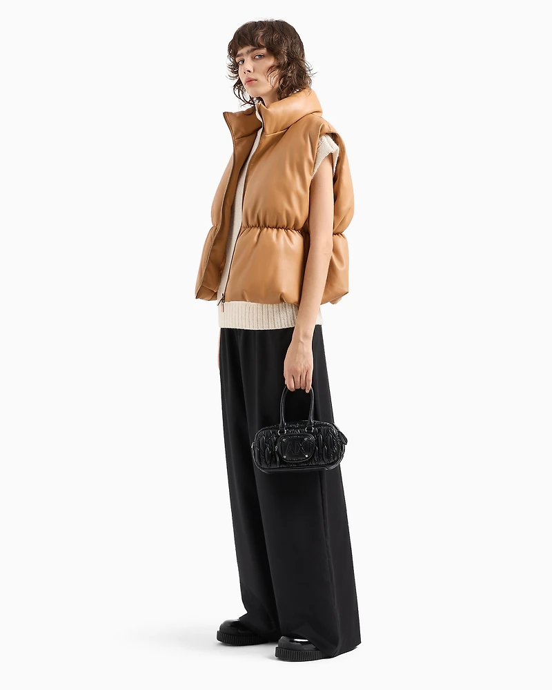 Wide leg trousers