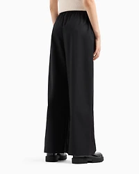 Wide leg trousers