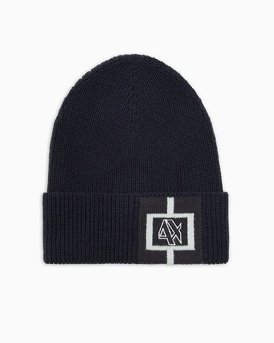 Virgin wool blend hat