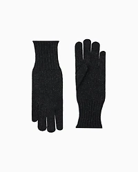 Lurex yarn gloves