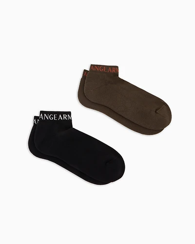 Set of 2 pairs socks with logo