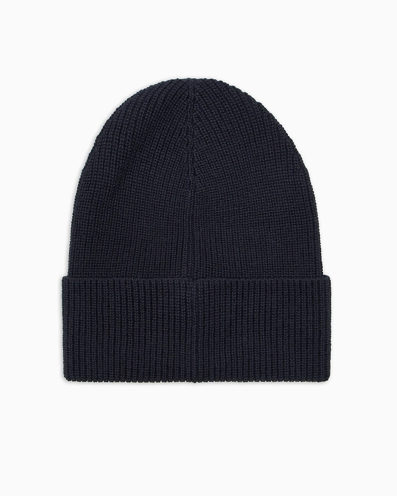 Virgin wool blend hat