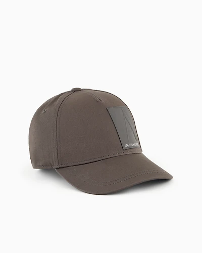 Cotton twill logo baseball cap