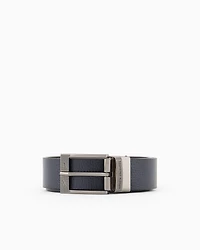 Garnet leather belt