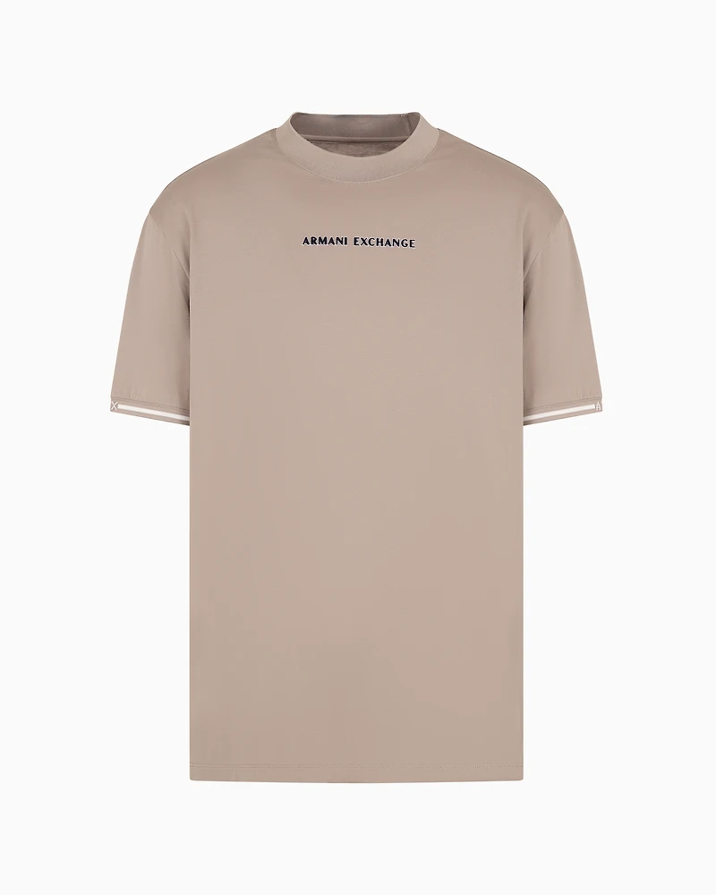 Regular fit T-shirt with contrasting profiles ASV cotton