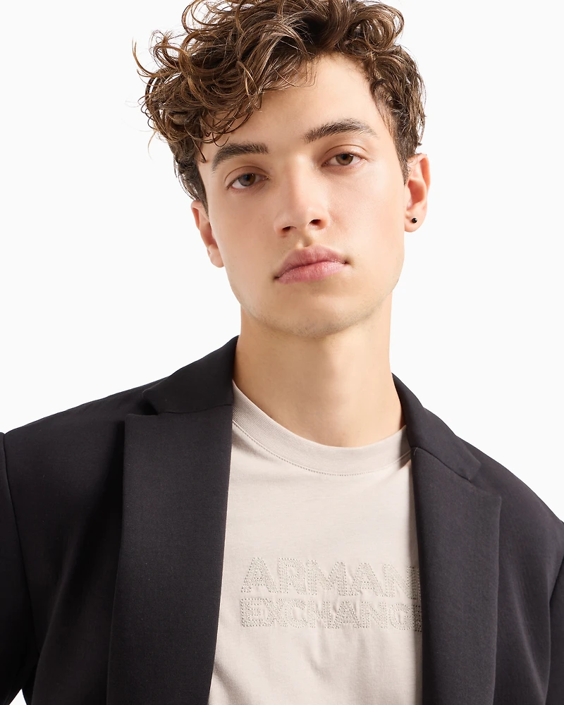 ASV organic cotton regular fit T-shirt with embroidered logo