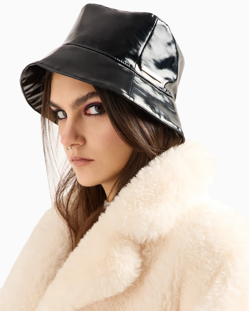 Patent Bucket Hat