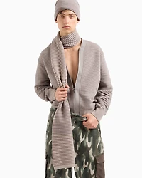 A Line Striped Scarf