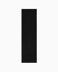 Scarf with embroidered logo