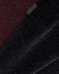 Degradé ribbed scarf