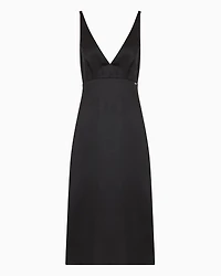 Satin longuette dress