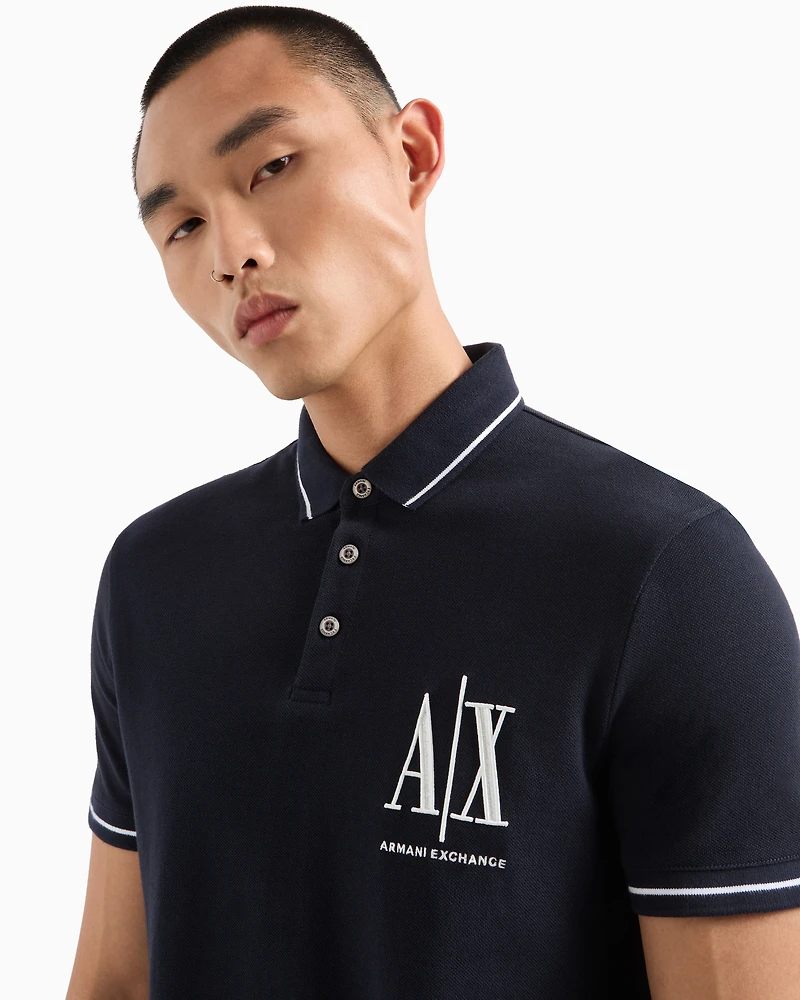 Regular fit polo shirt in Icon Project piquet