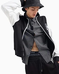 Regular fit dobby cotton shirt