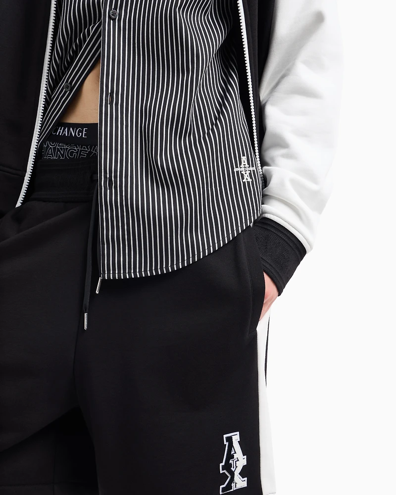 Regular fit dobby cotton shirt