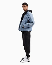 Cotton Interlock Jogger Pants with Logo Tape