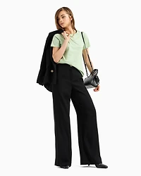 ASV organic cotton regular fit T-shirt with shoulder detail