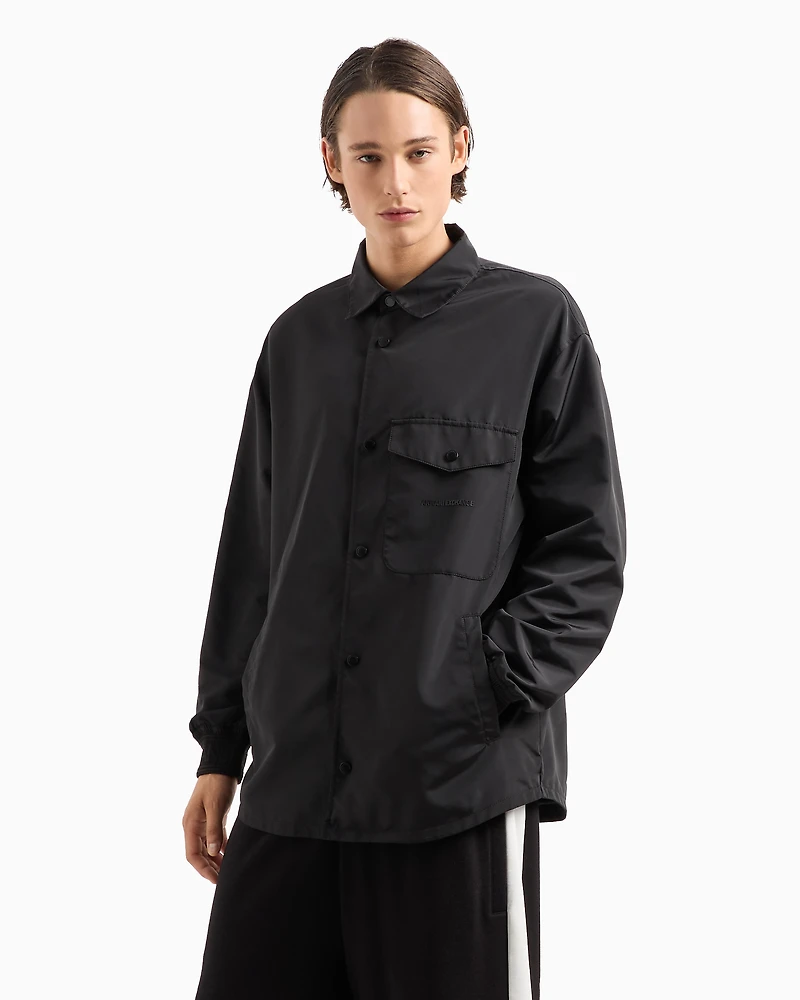 Blouson jacket technical fabric with pockets