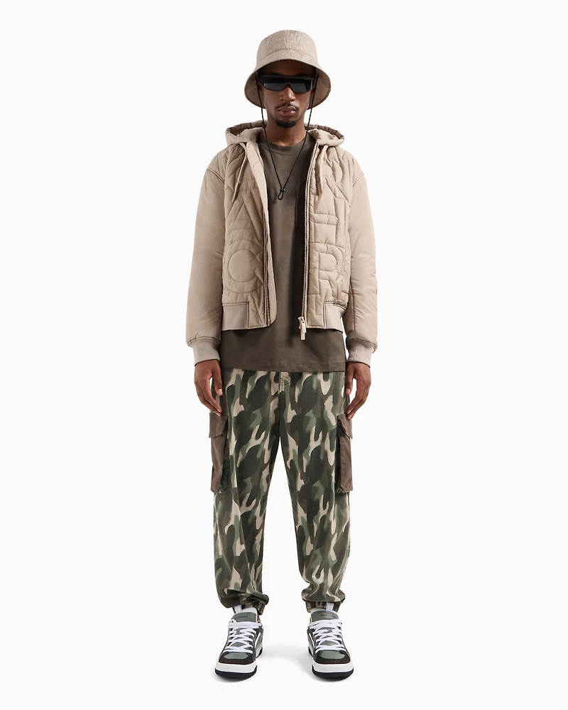 ASV Recycled Nylon Allover Logo Jacket