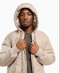 ASV Recycled Nylon Allover Logo Jacket