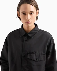 Blouson jacket technical fabric with pockets
