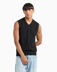 V-neck vest