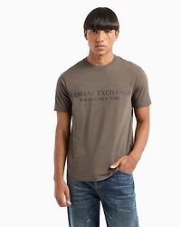 Slim fit T-shirt with logo