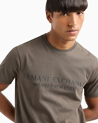 Slim fit T-shirt with logo