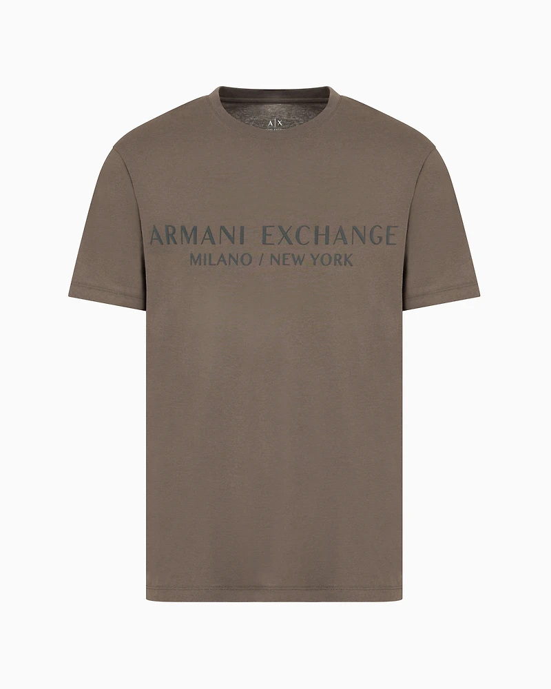 Slim fit T-shirt with logo