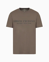Slim fit T-shirt with logo