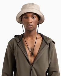 Stretch fabric zip-up sweatshirt