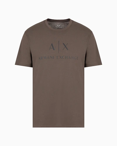 Slim fit jersey T-shirt with logo