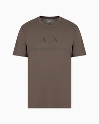 Slim fit jersey T-shirt with logo