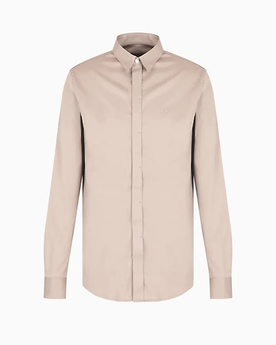 Slim fit cotton shirt