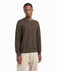 ASV Allover Logo Crewneck Sweater