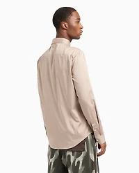 Slim fit cotton shirt